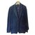 Yves Saint Laurent Jeans Vintage Jaqueta Azul John  ref.120115