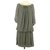 La Fée Maraboutée robe Grey Silk  ref.120194