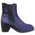 Free lance boots in purple foal mint condition Pony-style calfskin  ref.120407