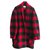 Isabel Marant Coats, Outerwear Black Red Wool  ref.120439