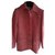 Yves Saint Laurent Veränderung Rot Polyester Wolle  ref.120458