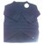Chanel suéter azul marino Algodón  ref.120460