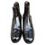 chelsea boots Heschung modèle Judy en finition vernie Cuir vernis Noir  ref.120476