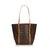 Louis Vuitton Brown Monogram Sac Shopping 48 Cuir Toile Marron  ref.120501