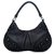 Burberry Black Embellished Leather Hobo Bag Plastic Resin  ref.120572