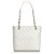 Shopping bag Chanel White Caviar Petite Bianco Crudo Pelle  ref.120694