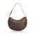 Louis Vuitton Brown Monogram Croissant MM Leather Cloth  ref.120738