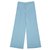 Chloé Pantalons, leggings Laine Bleu  ref.120793