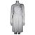 Temperley London White cape dress Viscose  ref.120800