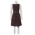 Diane Von Furstenberg DvF Zanne Dress Chocolate Cotton Viscose Elastane Nylon  ref.120815