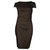 Escada Stunning minimalistic dress Brown Viscose Elastane Polyamide  ref.120824