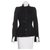 Alexander Mcqueen jacket !! Stunning Unique Black Leather Polyester Wool Nylon  ref.120832