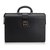 Louis Vuitton Black Epi Serviette Fermoir Schwarz Leder  ref.120861