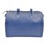 Louis Vuitton Speedy Blue Leather  ref.120938
