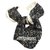 Balenciaga Scarves Black White Silk Wool  ref.120961