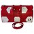 Louis Vuitton keepall 50 Red Leather  ref.120972