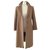 Max Mara Coats, Outerwear Brown Angora  ref.121099