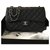 Timeless Chanel Zeitloser Jumbo Schwarz Leder  ref.121152