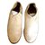 Autre Marque sneakers in pelle di agnello intinto T.37,5-38 Crema Agnello Pelle Corda  ref.121184