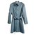 Agnès b. Men Coats Outerwear Blue Cotton Polyester  ref.121215
