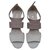 Fendi Sandals Beige Cream Leather  ref.121293