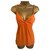 Max Mara Tops Orange Elasthan Polyamid Acetat  ref.121303