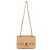 Timeless Excelente Chanel 23 cordeiro acolchoado bege em muito bom estado! - vista 11