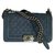 Chanel Rare Boy Medium Denim-Tasche Blau Leder John  ref.121538