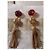 Autre Marque Orecchini YSL Cabochon Rosso Placcati Oro - vista 2