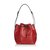 Louis Vuitton Red Epi Bicolor Noe PM Schwarz Rot Leder  ref.121751