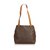 Céline Celine Brown Macadam Shoulder Bag Leather Plastic  ref.121758