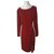 Valentino Dresses Red Velvet  ref.121824