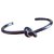 Céline Knot Bracelet Purple Metal  ref.121867
