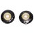 Yves Saint Laurent Earrings Silvery Metal  ref.121901