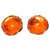Yves Saint Laurent Earrings Golden Orange Metal  ref.121903