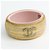 Chanel ouro esmalte pulseira Branco Dourado  ref.121990