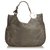 Gucci Gray Leather Charlotte Tote Bag Grey  ref.122052