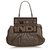 Fendi Brown Leather To You Convertible Handbag  ref.122070