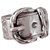 Hermès Rings Silvery Silver  ref.122098