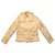 Christian Dior rabbit fur jacket Beige Cotton Lycra  ref.122141