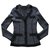 Adolfo Dominguez Pleated blouse jacket black / gray T.S 36-38 Dark grey Polyester  ref.122172