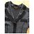 Adolfo Dominguez Plissee-Jacke Bluse schwarz / grau T.S 36-38 Anthrazitgrau - Ansicht 4