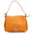 Fendi Orange Selleria Mamma Baguette Leather  ref.122222