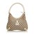 Gucci Brown GG Jacquard Abbey Shoulder Bag Beige Leather Cloth  ref.122245