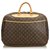 Louis Vuitton Alize Monogram Marron 24 HEURES Cuir Toile  ref.122263