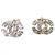 Chanel Earrings Silvery Metal  ref.122324