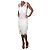 Herve Leger Vestido Charleston Eggshell de Rayón Blanco roto - vista 2