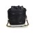 Secchiello per borsa in pelle di agnello nero matelasse Chanel  ref.122428