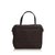 Fendi Black Zucchino Canvas Handbag Leather Cloth Cloth  ref.122429