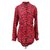 Saint Laurent shirt new Dark red Silk  ref.122444